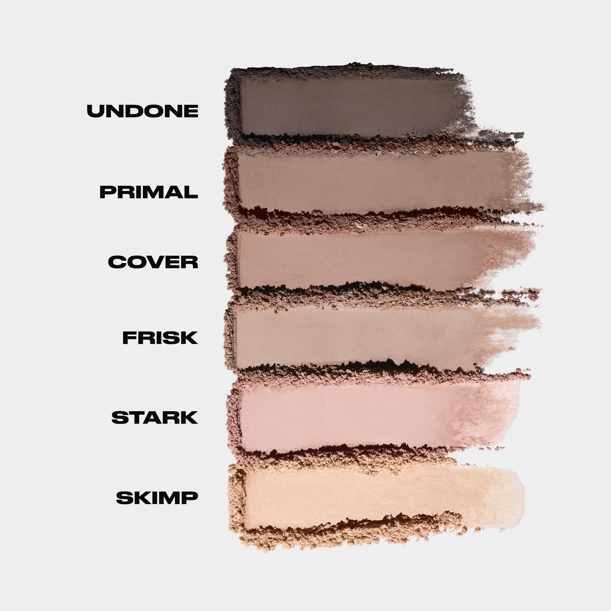 Palette compacte Naked 2 Basics, teintes taupe neutres polyvalentes.