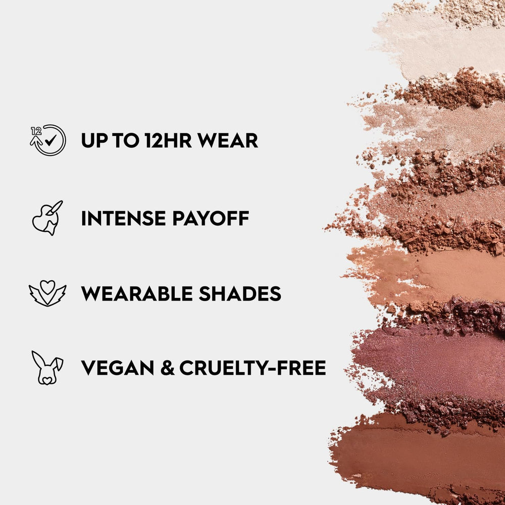Nuances olive neutres pour des regards polyvalents avec Naked Mini Sin.