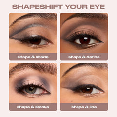 Urban Decay Naked Shaped Palette matte-ombre : définition nette du pli pour un look pro.