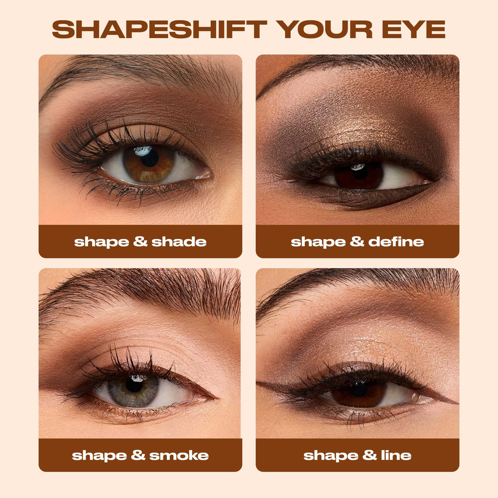 URBAN DECAY Naked Shaped Palette – matte brun chaud pour contour et définition des yeux.