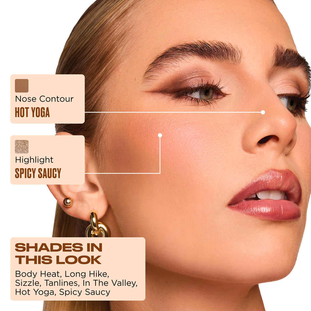 URBAN DECAY Naked Shaped Palette – nuances lumineuses pour points de lumière et éclat subtil.
