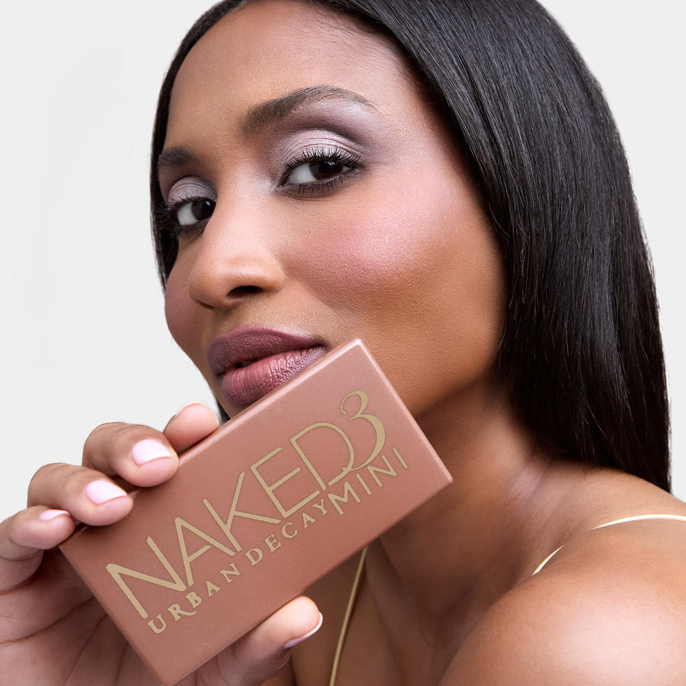 URBAN DECAY Naked3 Mini — palette polyvalente pour contour léger et sourcils.
