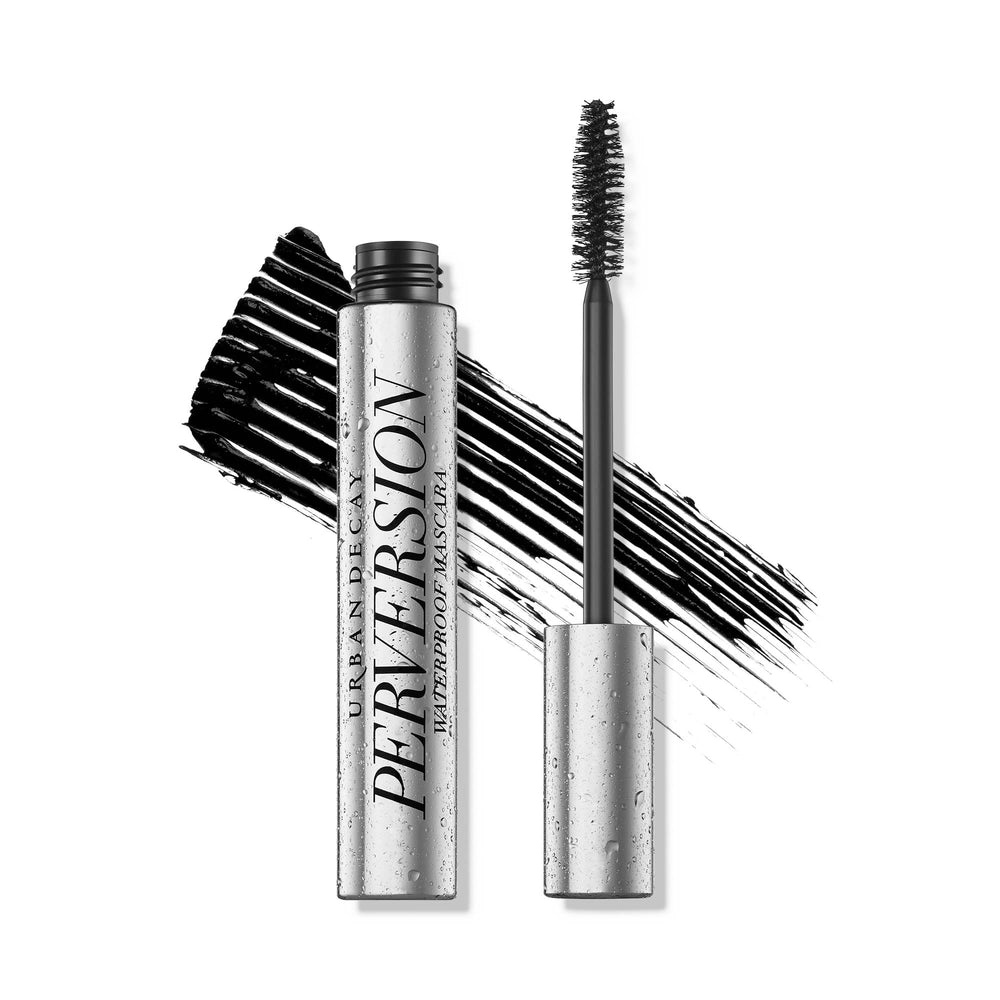 URBAN DECAY Perversion Mascara – brosse fluide pour volume dense et longueur marquée.