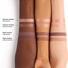 Teinte nude satinée du Primer Ombre Sin prête pour des looks éclatants
