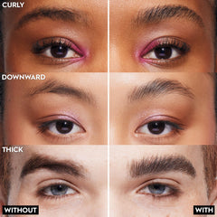 URBAN DECAY Slick Day Clear Brow Gel applicateur double-face pour précision.