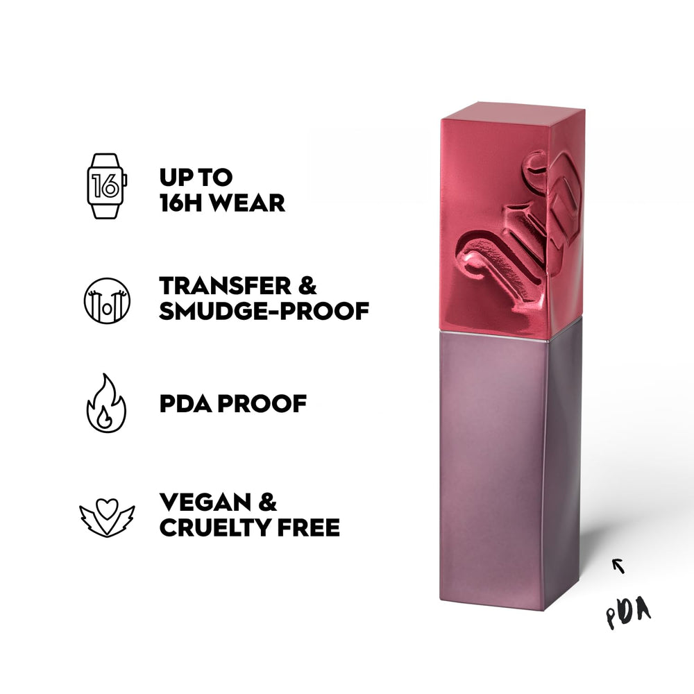Rouge intense Vice Lip Bond avec moindre transfert et couleur durable.