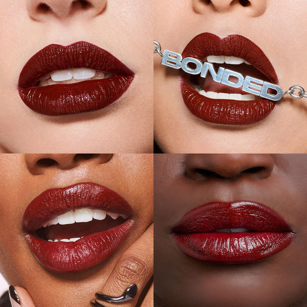 Vice Lip Bond teinte Merlot – rouge profond avec fini brillant durable.