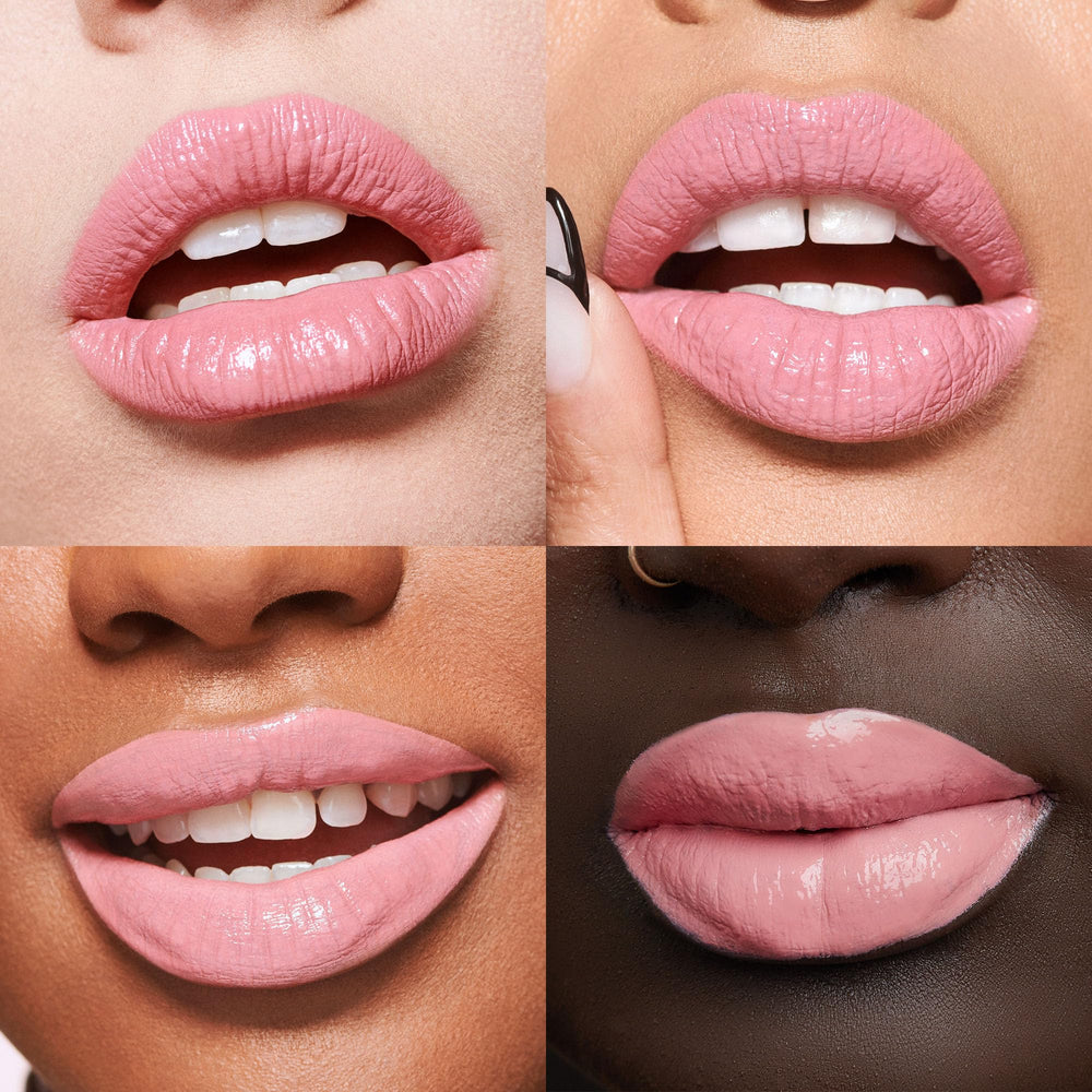 Vice Lip Bond appliquée rapidement, teinte rose clair brillante