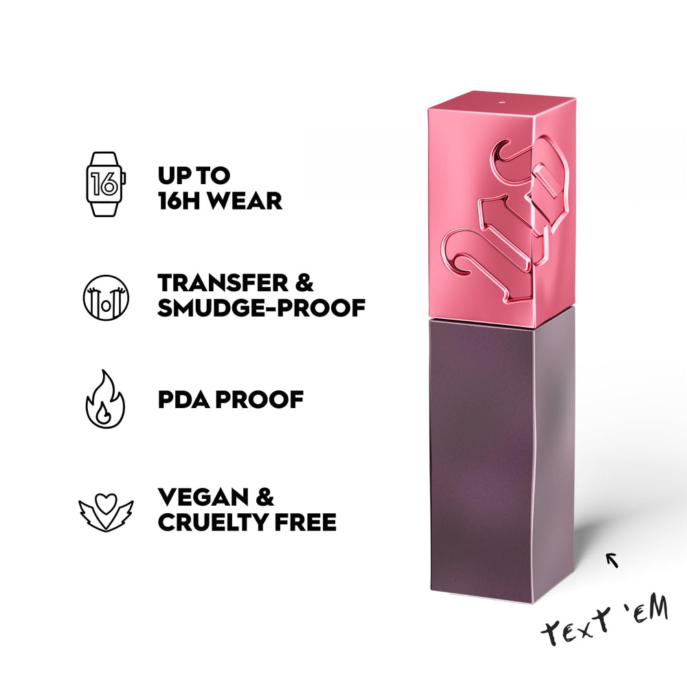 URBAN DECAY Vice Lip Bond – teinte Unbreakable rouge, couleur intense et longue tenue.