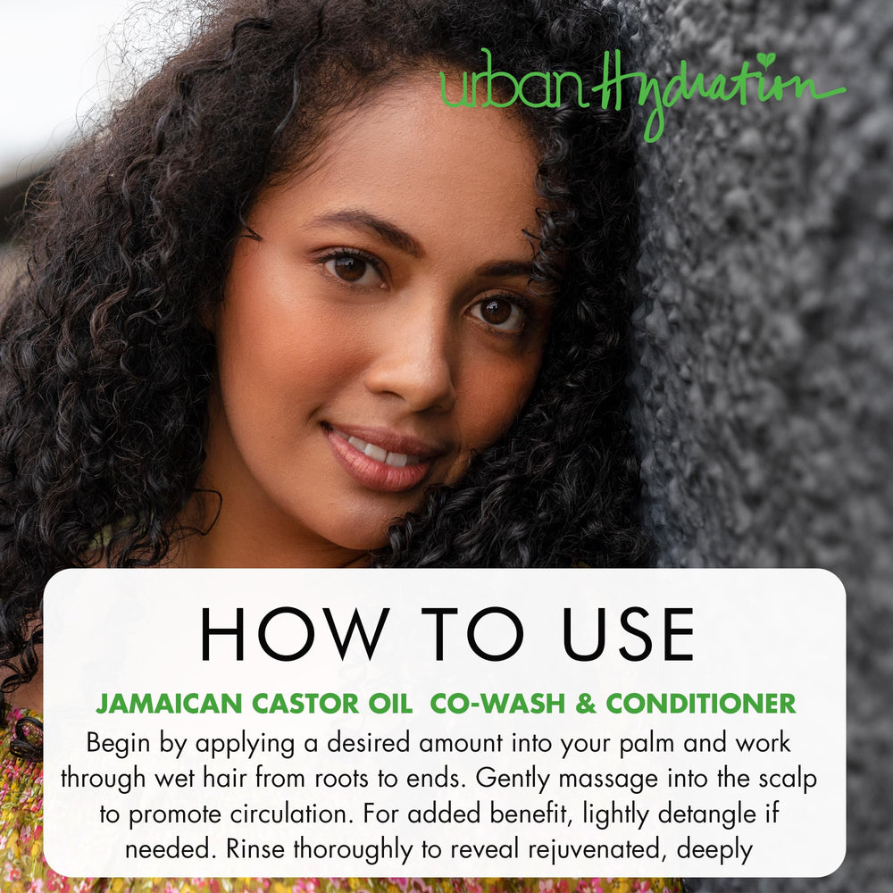 Urban Hydration formule sans sulfates et sans colorants adaptée aux cheveux sensibles.