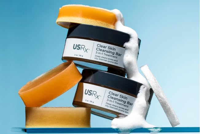 Urban Skin Rx Clear Skin barre masque rapide jusqu’à 3 minutes pour booster le teint.