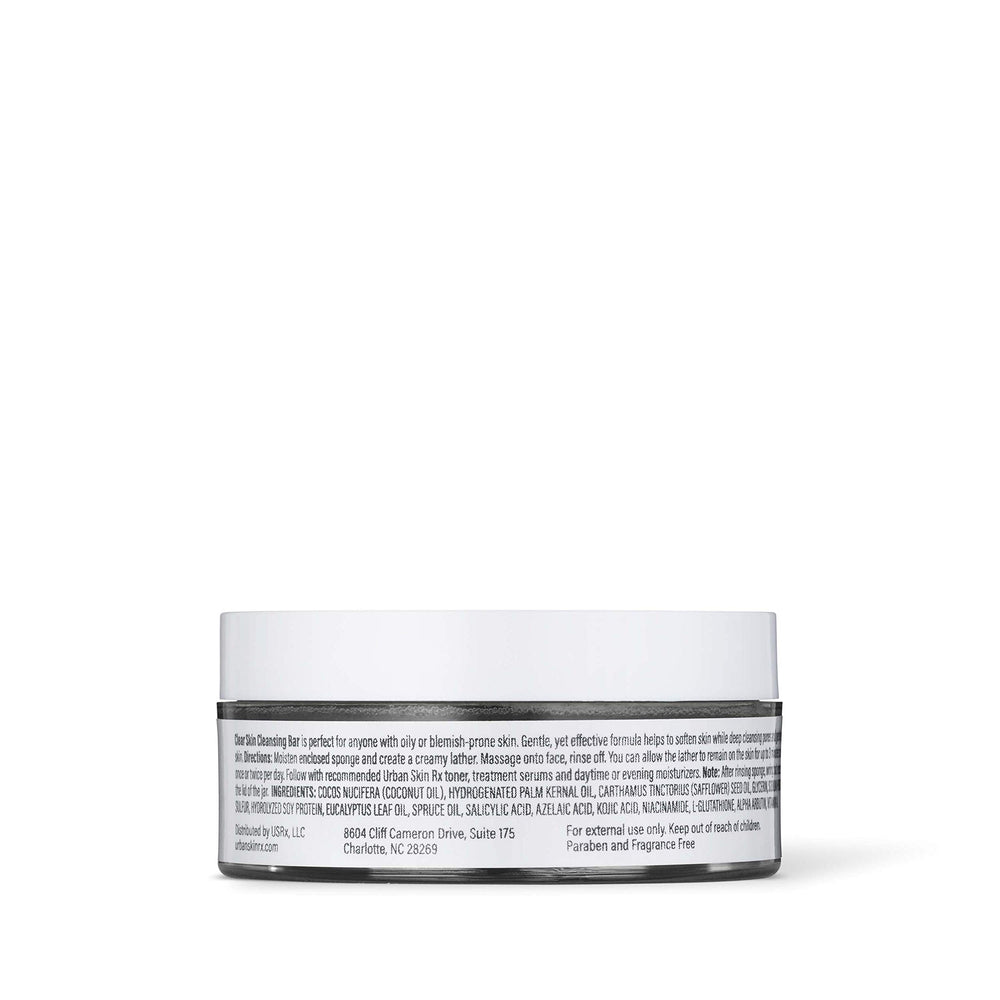 Urban Skin Rx Clear Skin barre soin tout-en-un pour peaux grasses et mixtes.