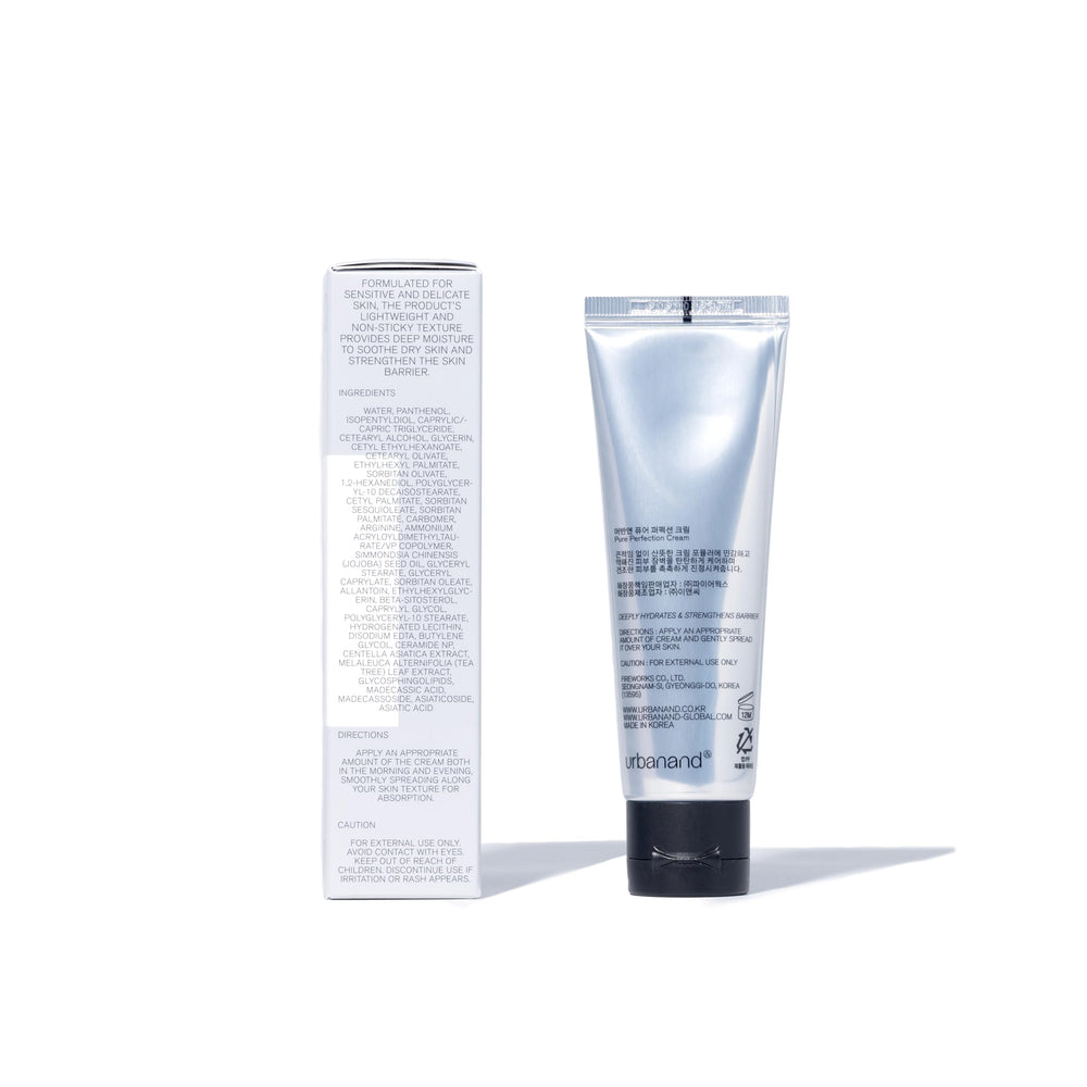 Urbanand crème coréenne, soin quotidien pour peau sensible et irritée.