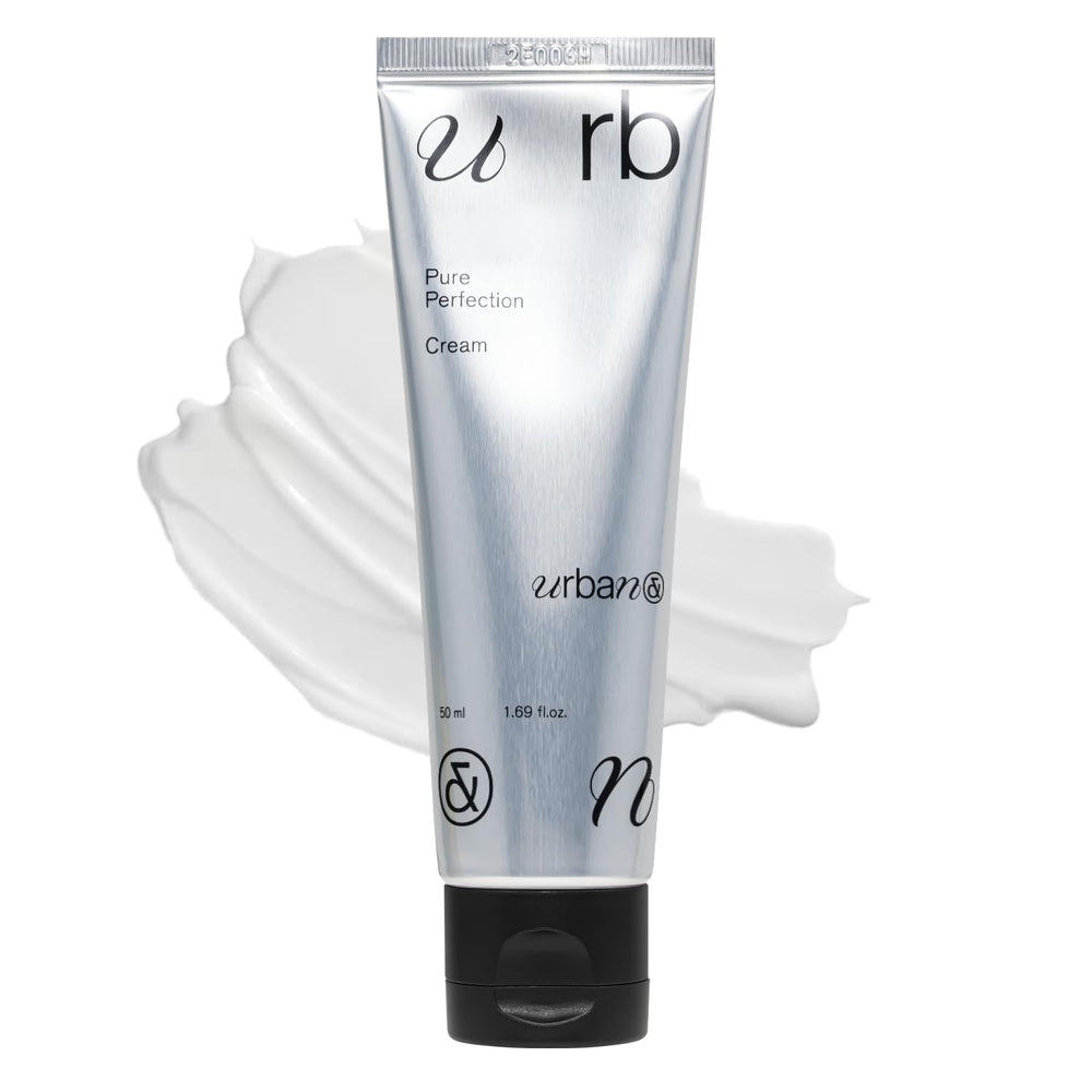 Urbanand Pure Perfection Cream, Bouteille, apaise peau sèche et irritée.