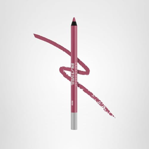 URBAN DECAY 24/7 Glide-On Rush, texture crème qui glisse sur les lèvres.