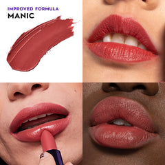 URBAN DECAY Vice Lipstick Manic, application précise et longue tenue.