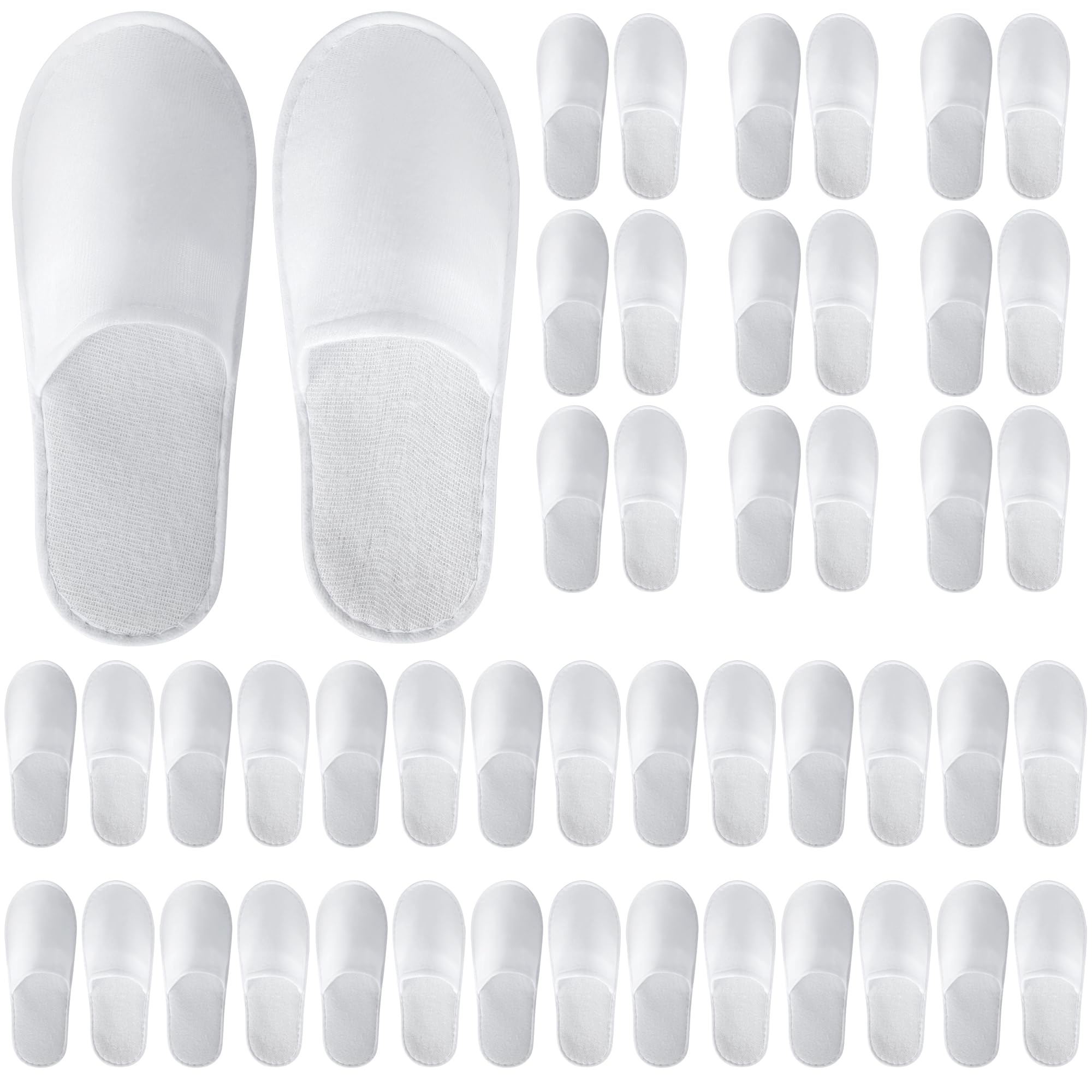UrbanRoots chaussons invités avec emballage individuel, idéaux pour voyage et réceptions