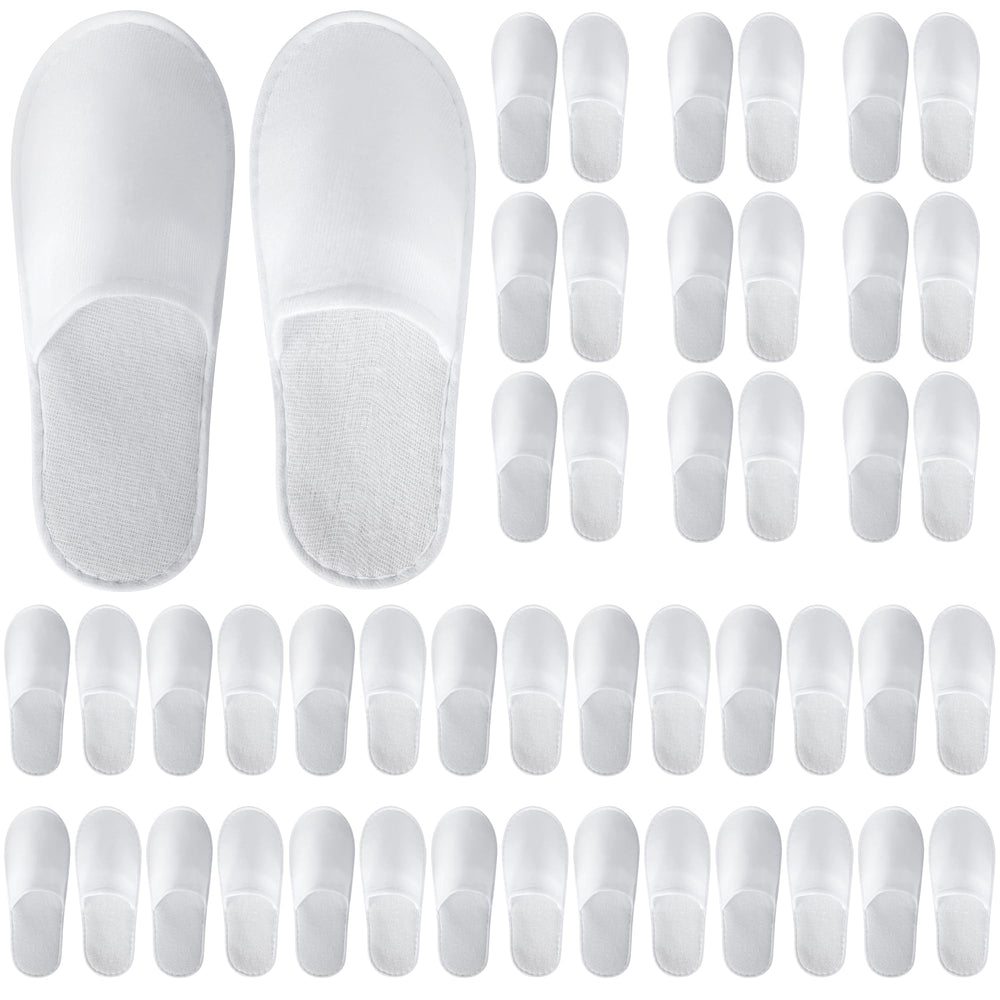 UrbanRoots chaussons invités avec emballage individuel, idéaux pour voyage et réceptions