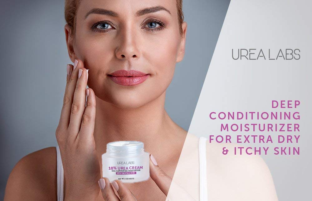 Application rapide avec Crème Urea Labs 10% lors d’un massage.