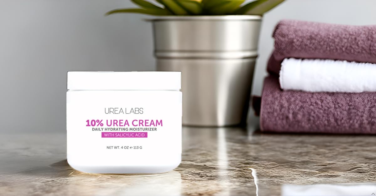 Pieds hydratés et confortés grâce à Crème Urea Labs 10%.