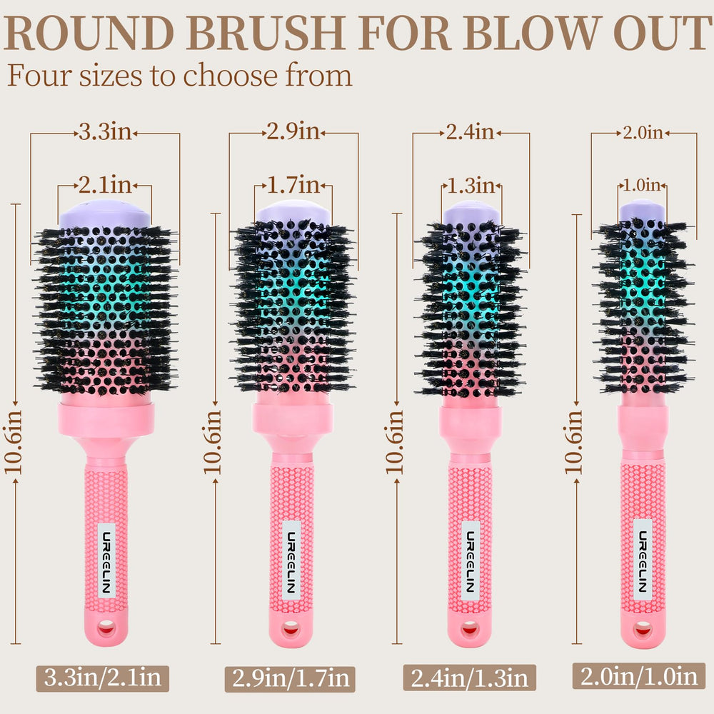 UREELIN idéale pour cheveux moyens à longs lors du blow-dry.