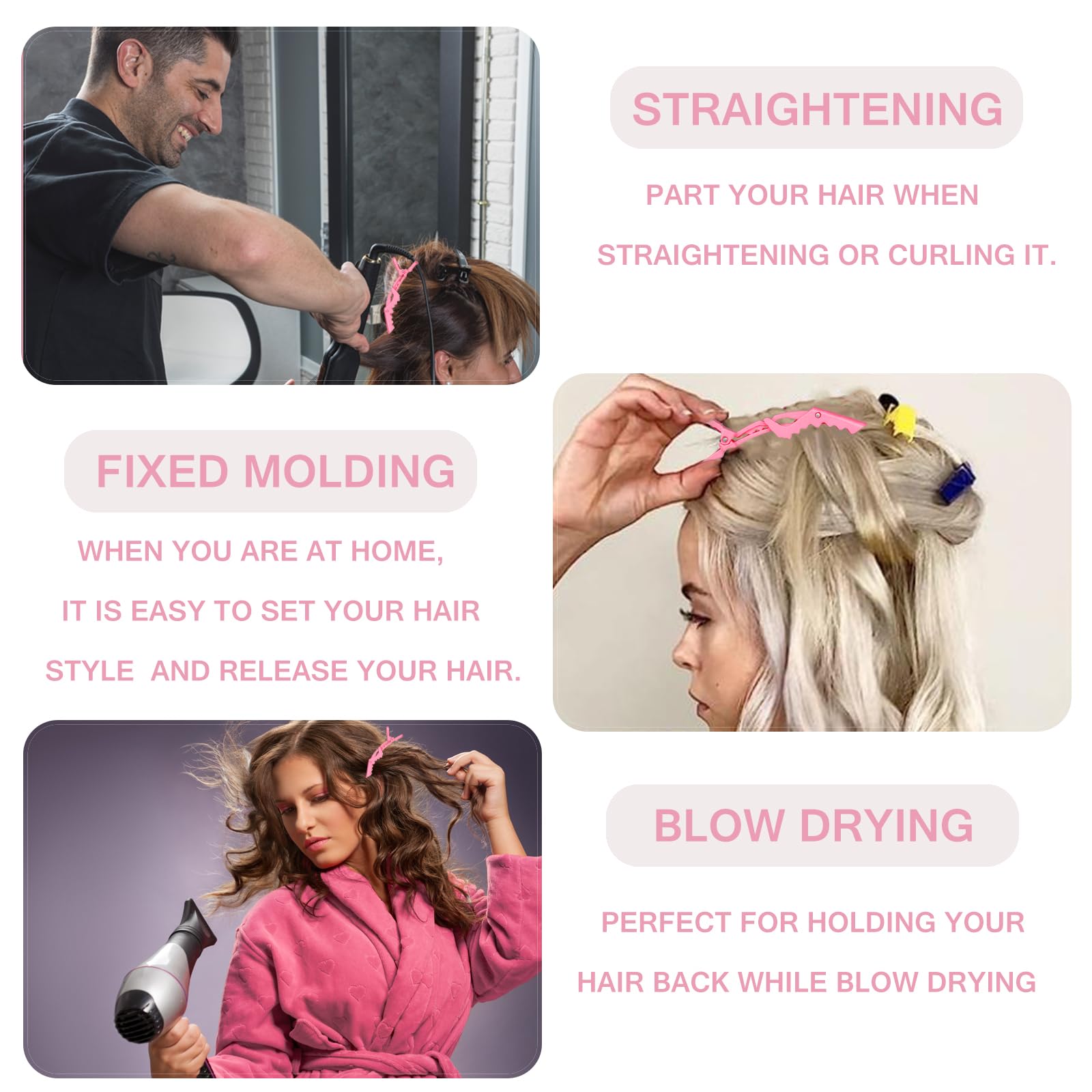 UREELIN kit coiffure quotidien: 9 pièces faciles à utiliser et à transporter