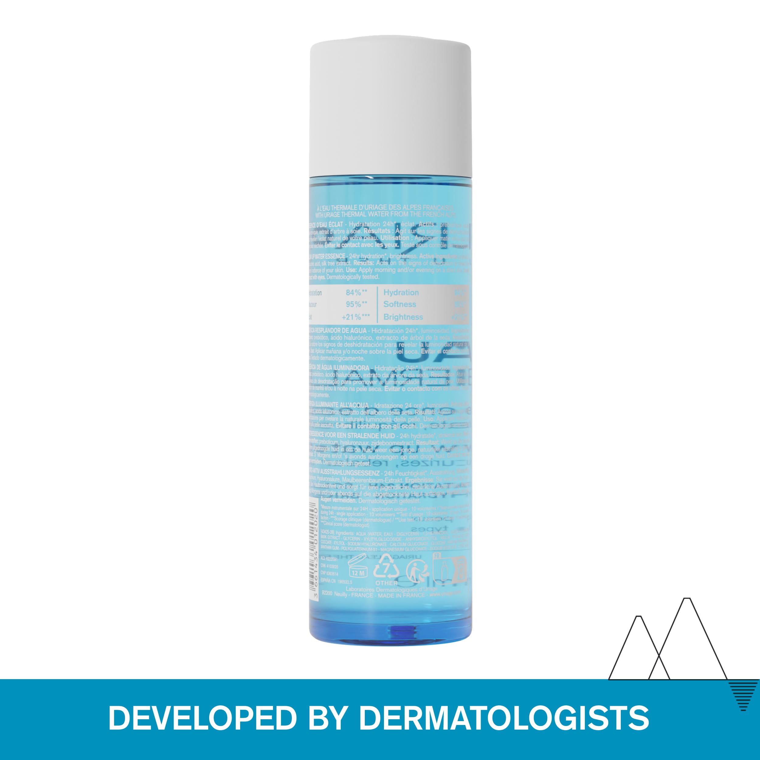 Inuline prébiotique de l'essence Uriage pour soutenir le microbiome cutané