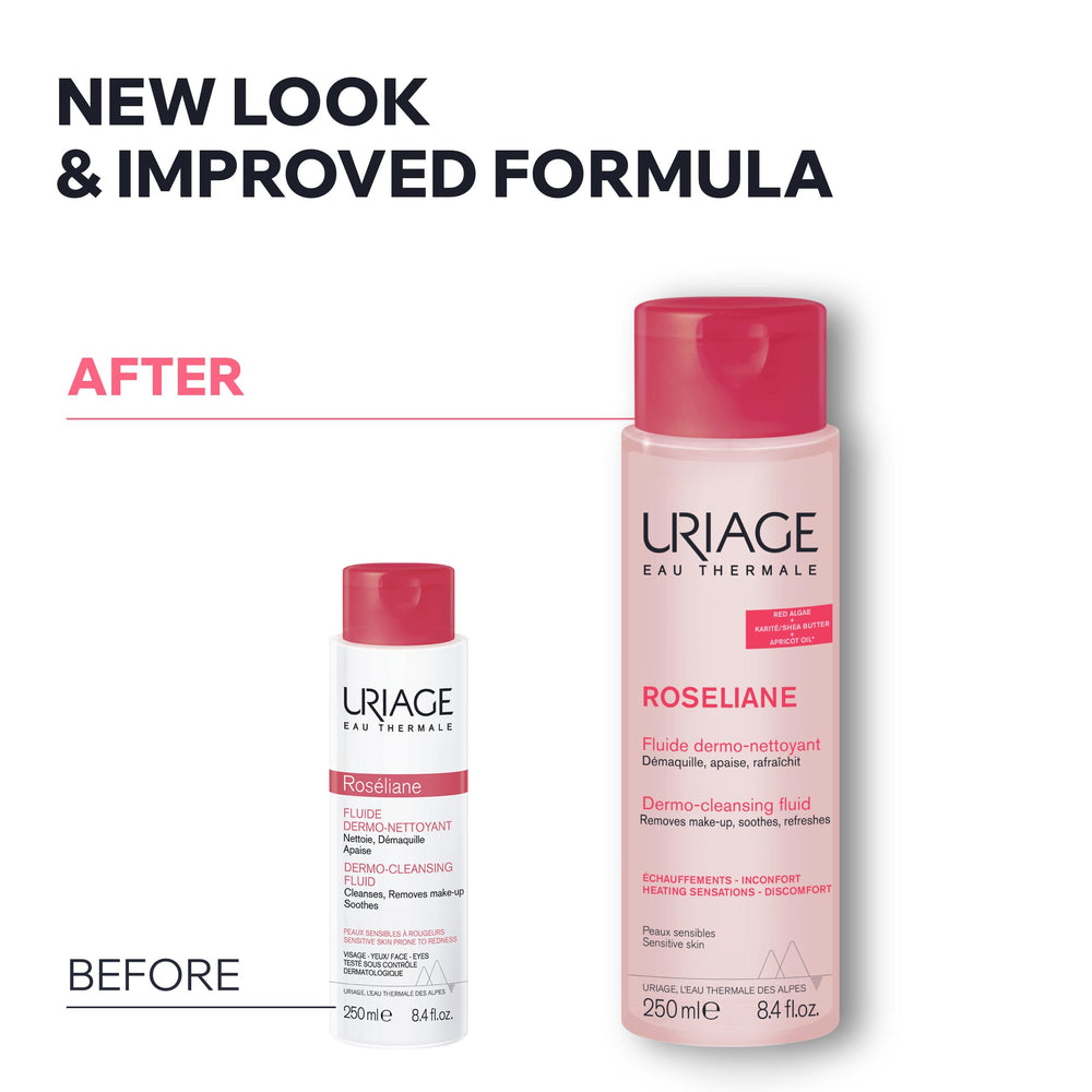 Utilisation quotidienne Roseliane pour visage et yeux sensibles.