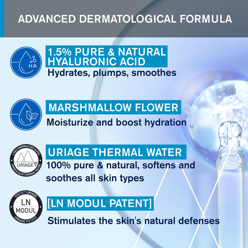 Uriage Serum Booster texture légère et absorption rapide en routine