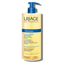 Xémose d Uriage: gel-douche nourrissant avec pompe pour familles et peaux sèches.