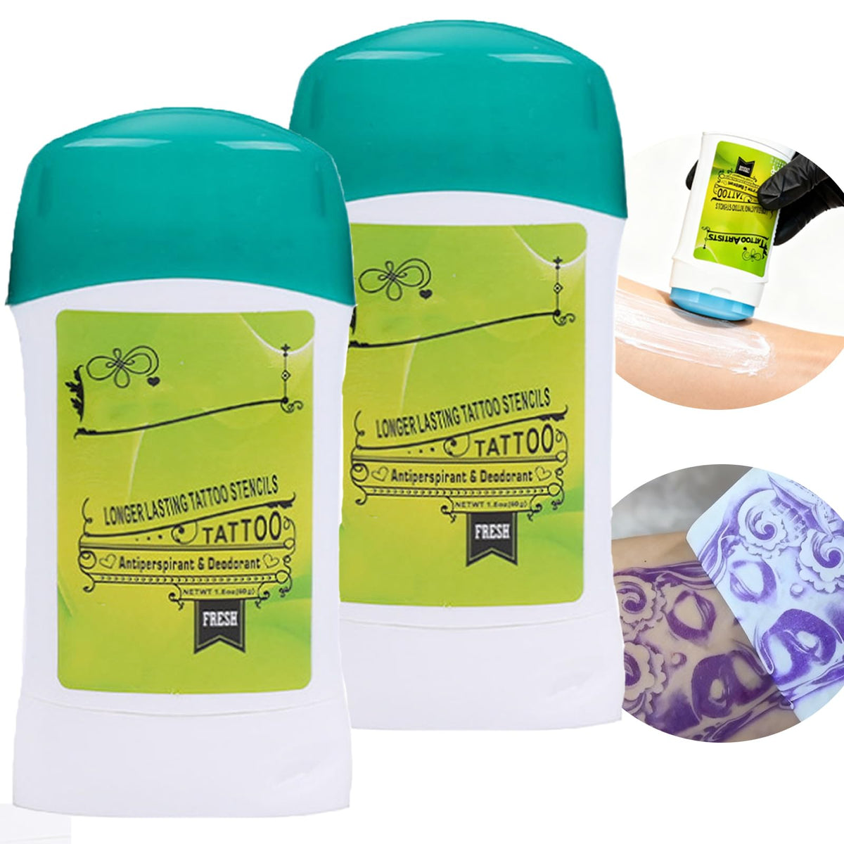 Urknall Gel Transfert tatouage: pack valeur-double idéal pour studios et artistes