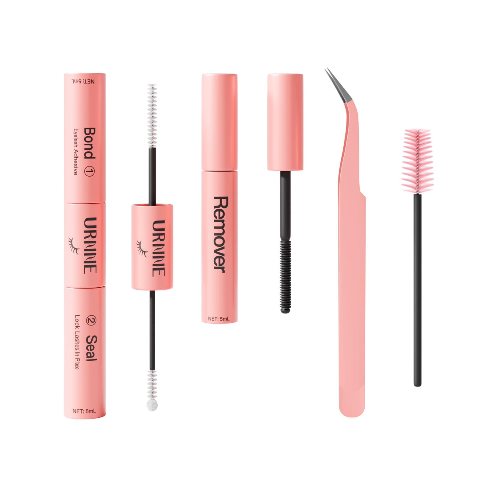 Cils URNNE 30D et 40D, mix volumineux et naturel.