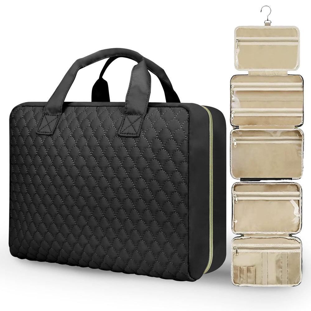 urophylla trousse toilette amovible pour voyage, rangement séparé et pratique