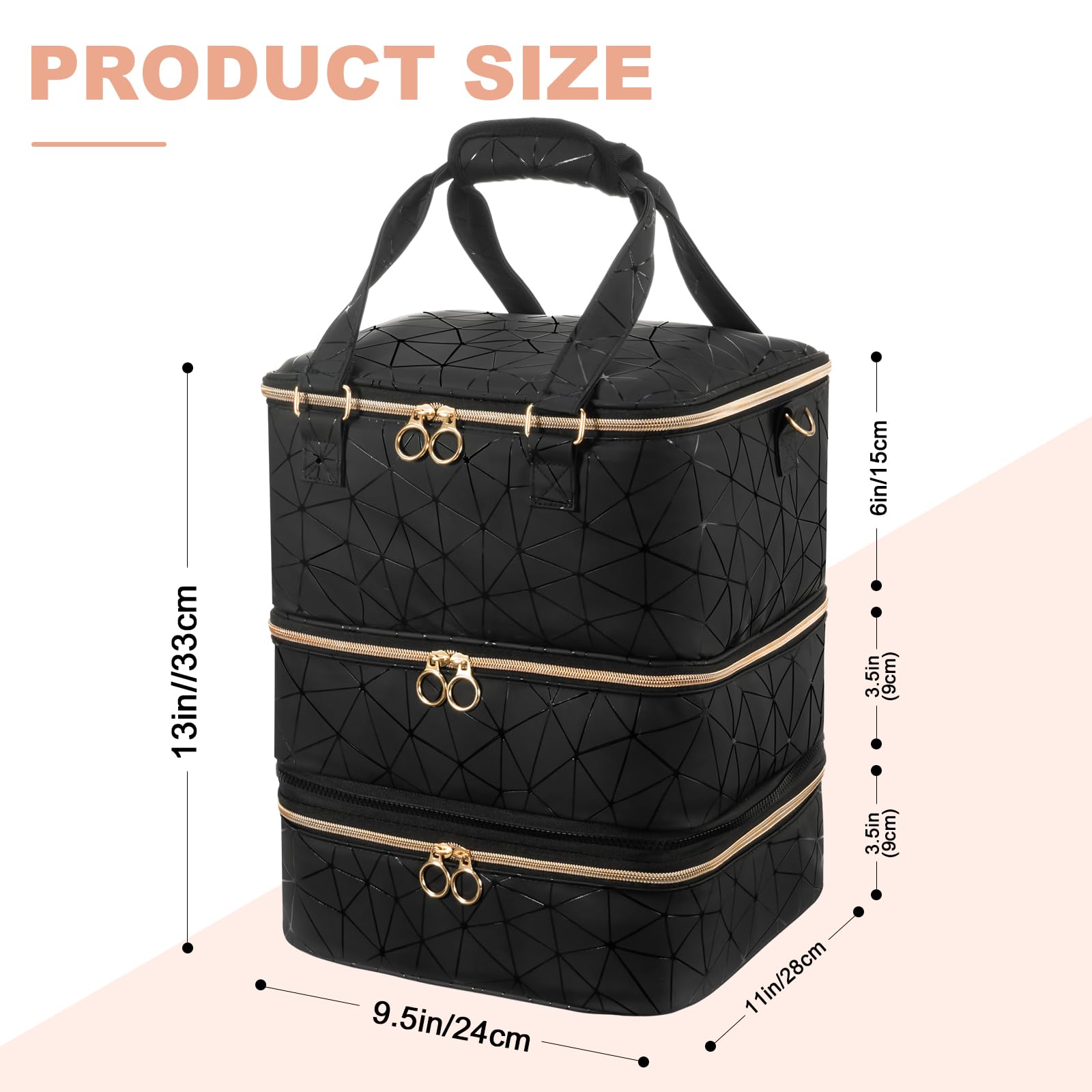 Uross Rangement Accessoires Ongles – poches mesh pour tout organiser