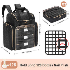 Uross transport 3-voies, sac à dos pratique pour déplacements.
