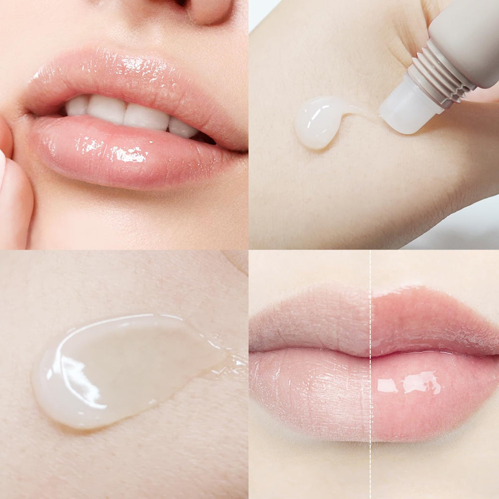URQT lip butter balm with fruit extracts helps protect against dry air.