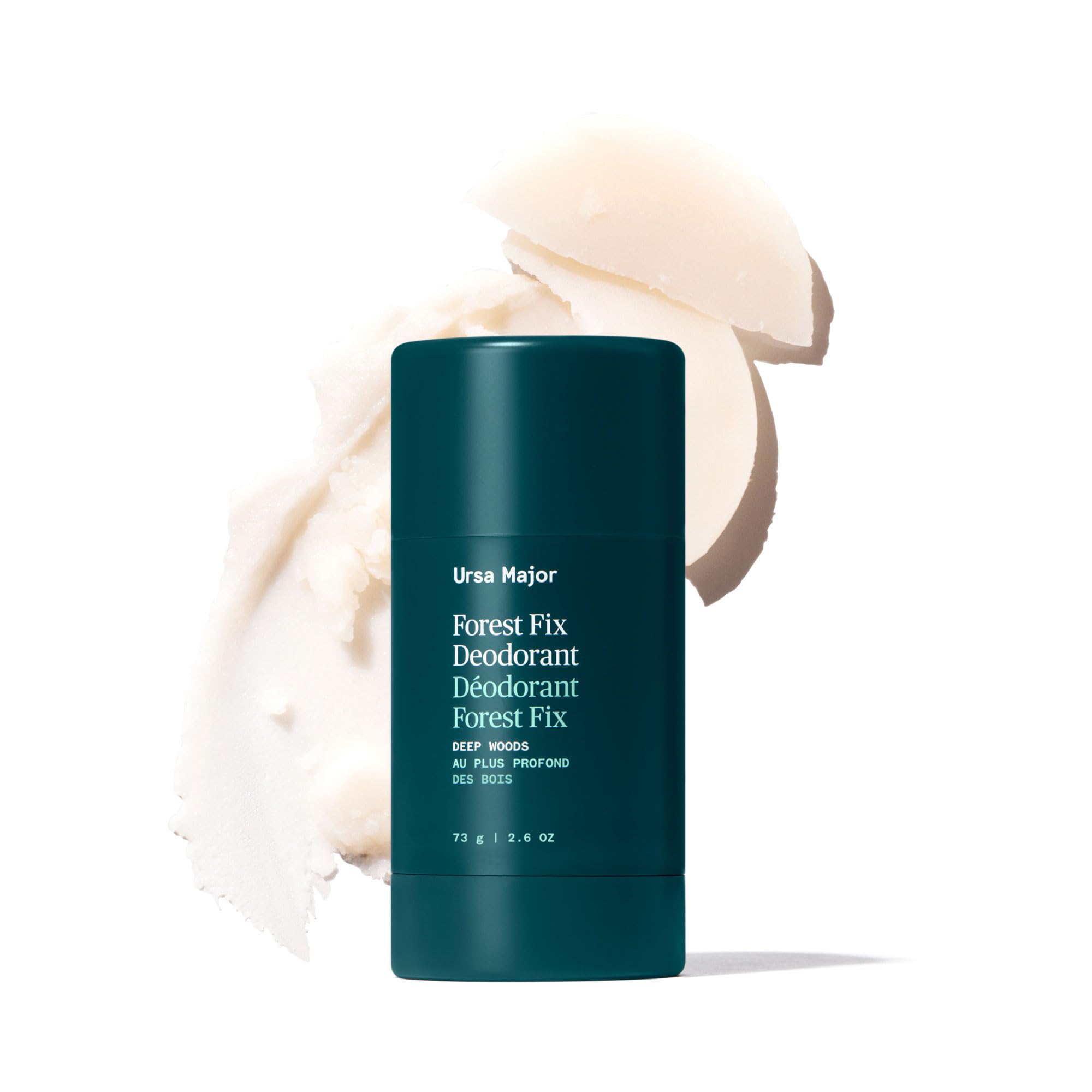 Ursa Major Forest Fix deodorant stick for all-day odor control and fresh confidence.