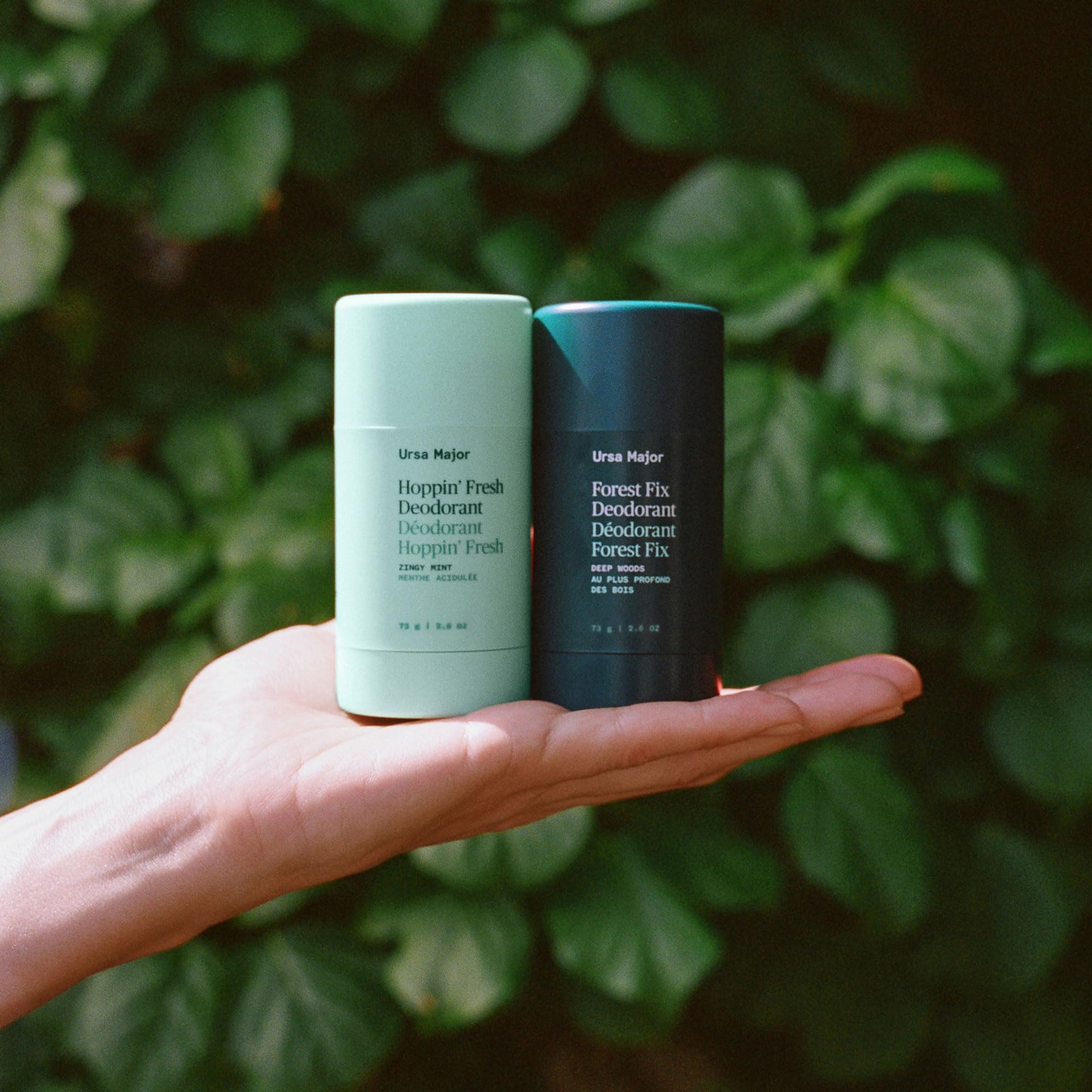 Ursa Major Forest Fix aromatic notes offer a refreshing daytime scent.