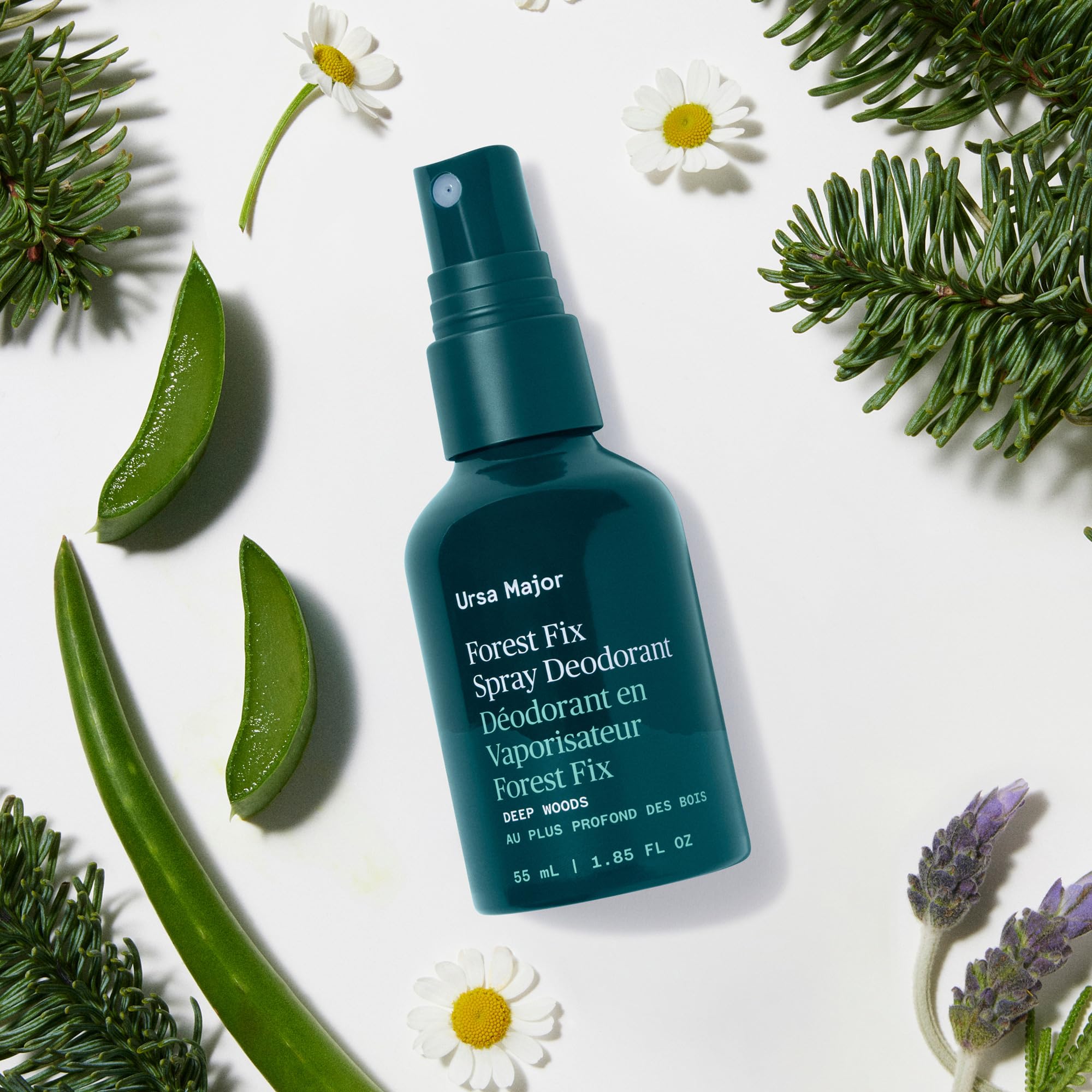 Ursa Major Forest Fix Spray, usage quotidien simple et discret.