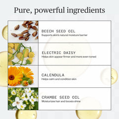 Application sur la peau du corps avec Golden Hour Dry Oil.