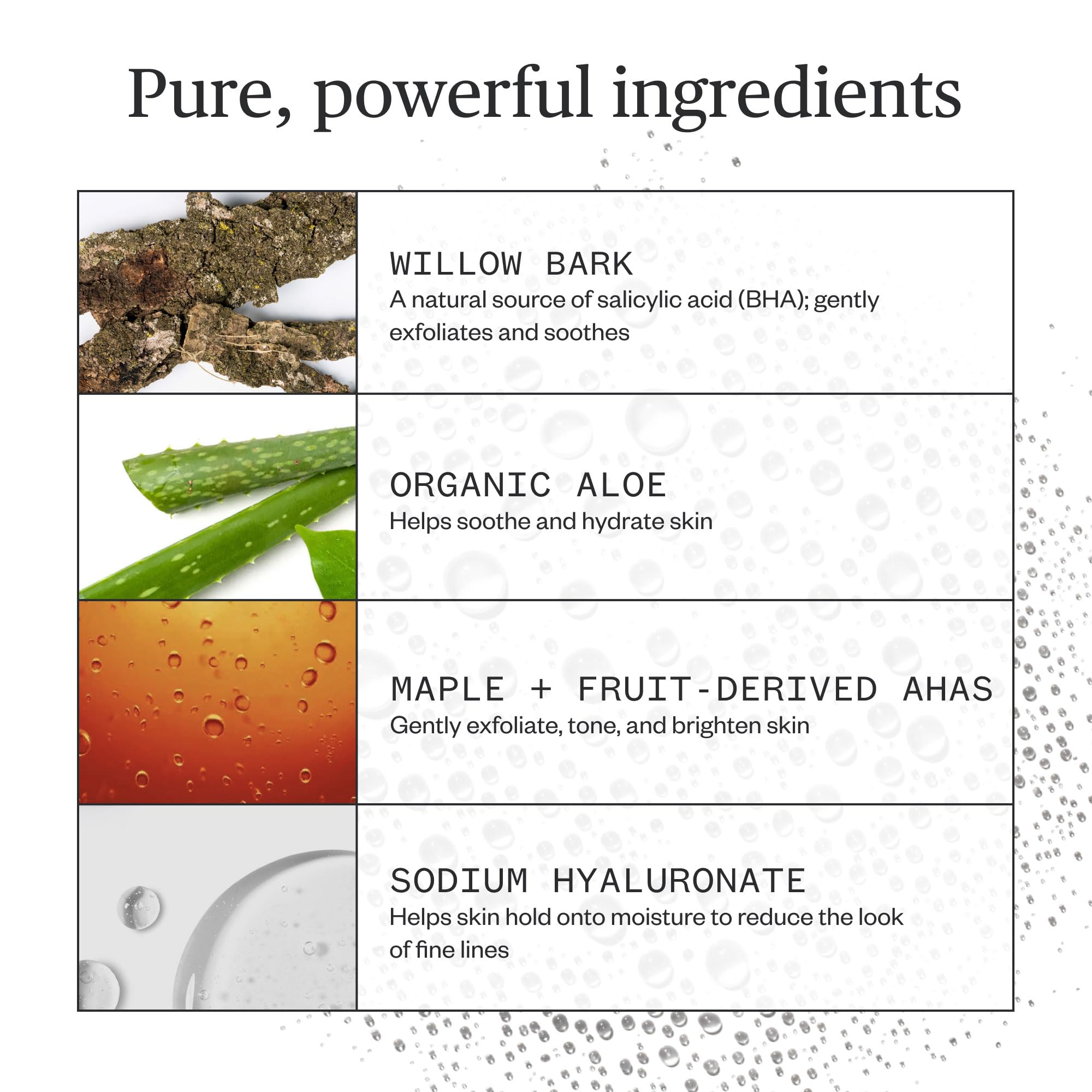 Ursa Major lingettes visage aloé hydratant pour peau rafraîchie.