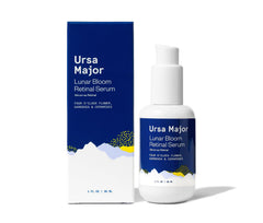 Ursa Major Lunar Bloom Serum - bouteille élégante pour hydrater et lisser la peau.