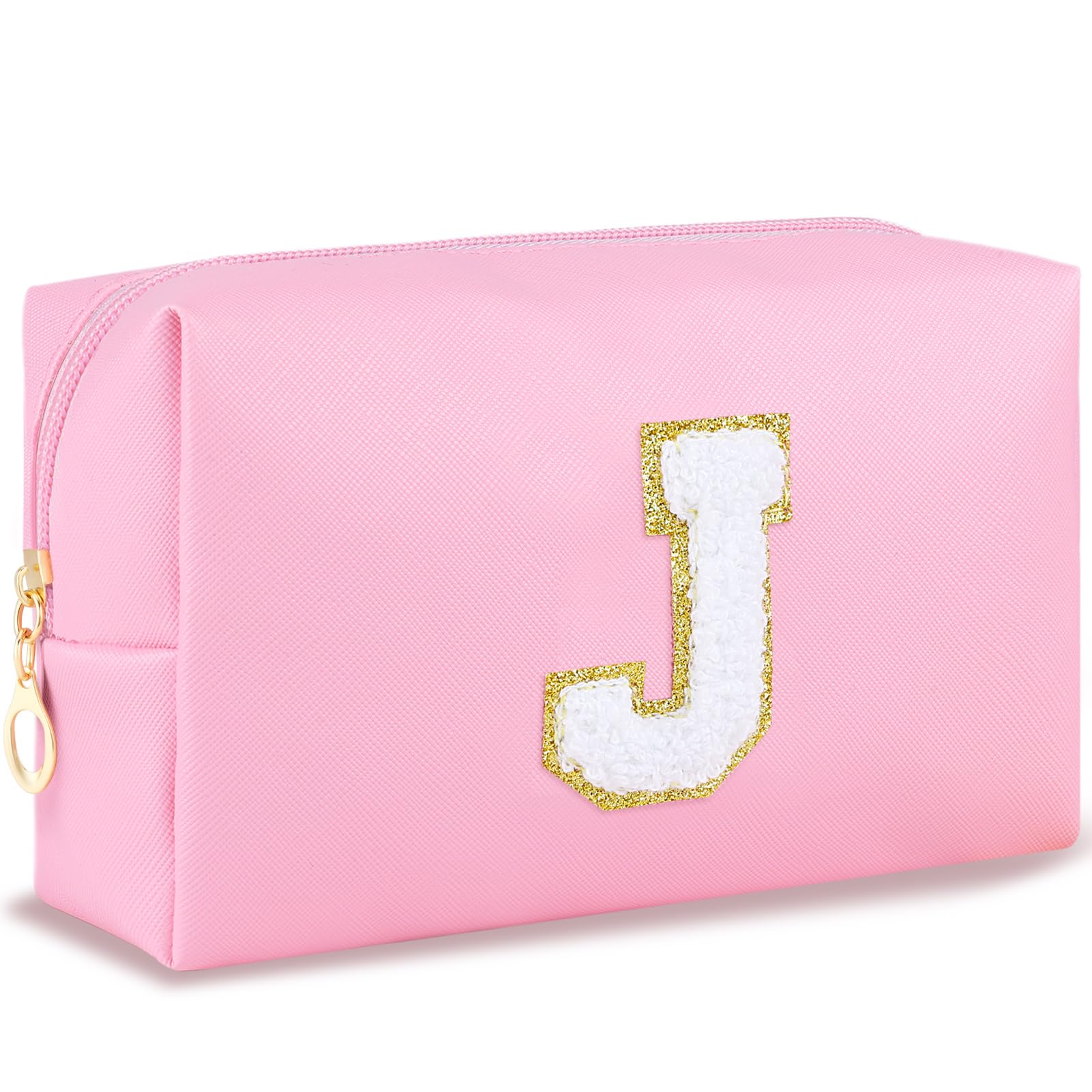 URSKYTOUS pochette-maquillage-initiale idéale pour ranger maquillage quotidien et accessoires.