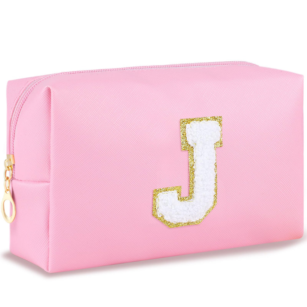 URSKYTOUS pochette-maquillage-initiale idéale pour ranger maquillage quotidien et accessoires.