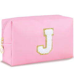 URSKYTOUS pochette-maquillage-initiale idéale pour ranger maquillage quotidien et accessoires.