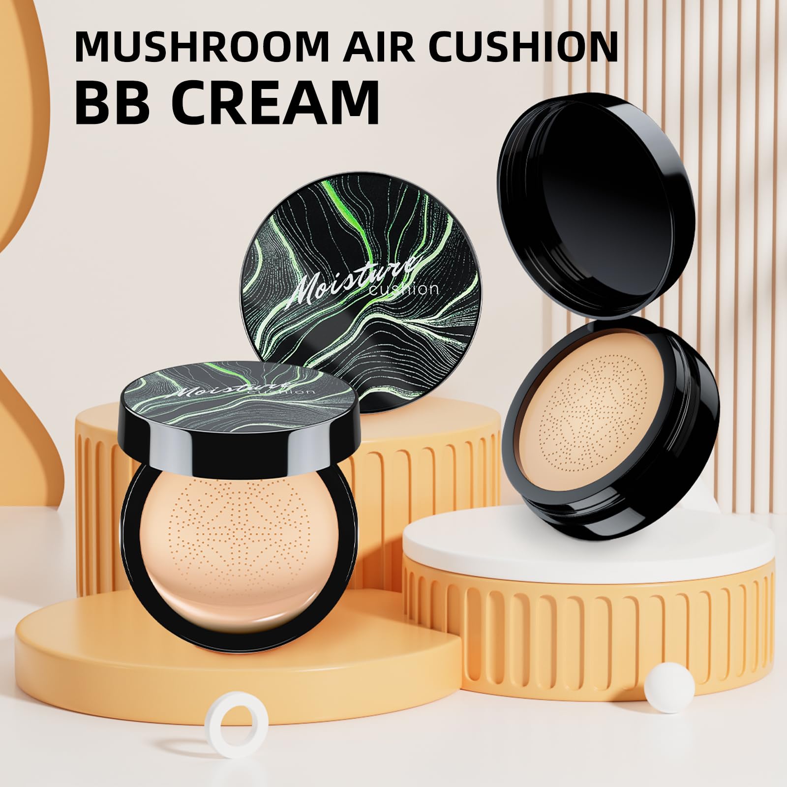 Ursoulney CC Creme application-astuce: tamponner pour une tenue longue durée.