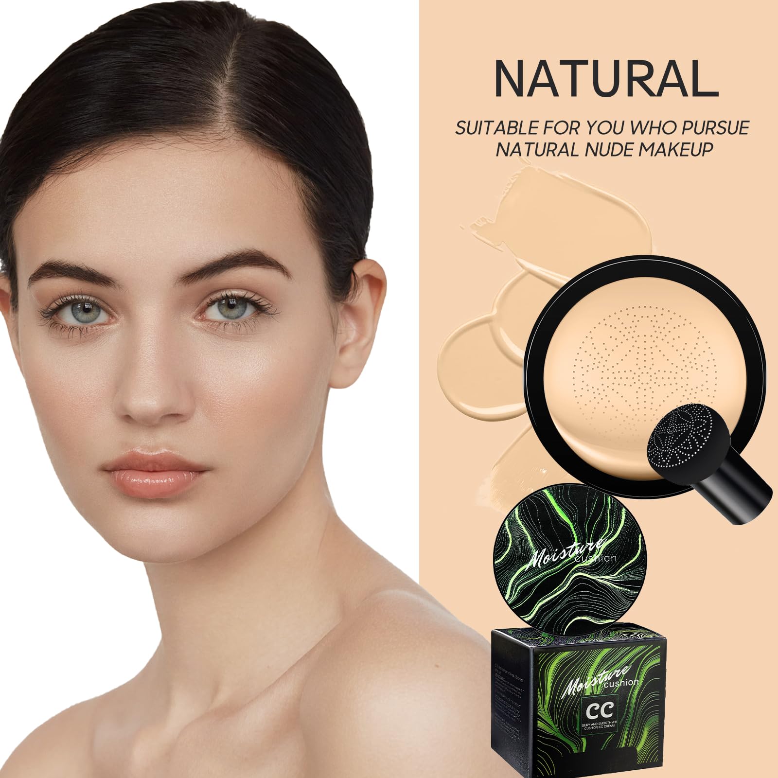 Ursoulney CC Creme centella-asiatica-extrait: hydratation et équilibre du sébum.