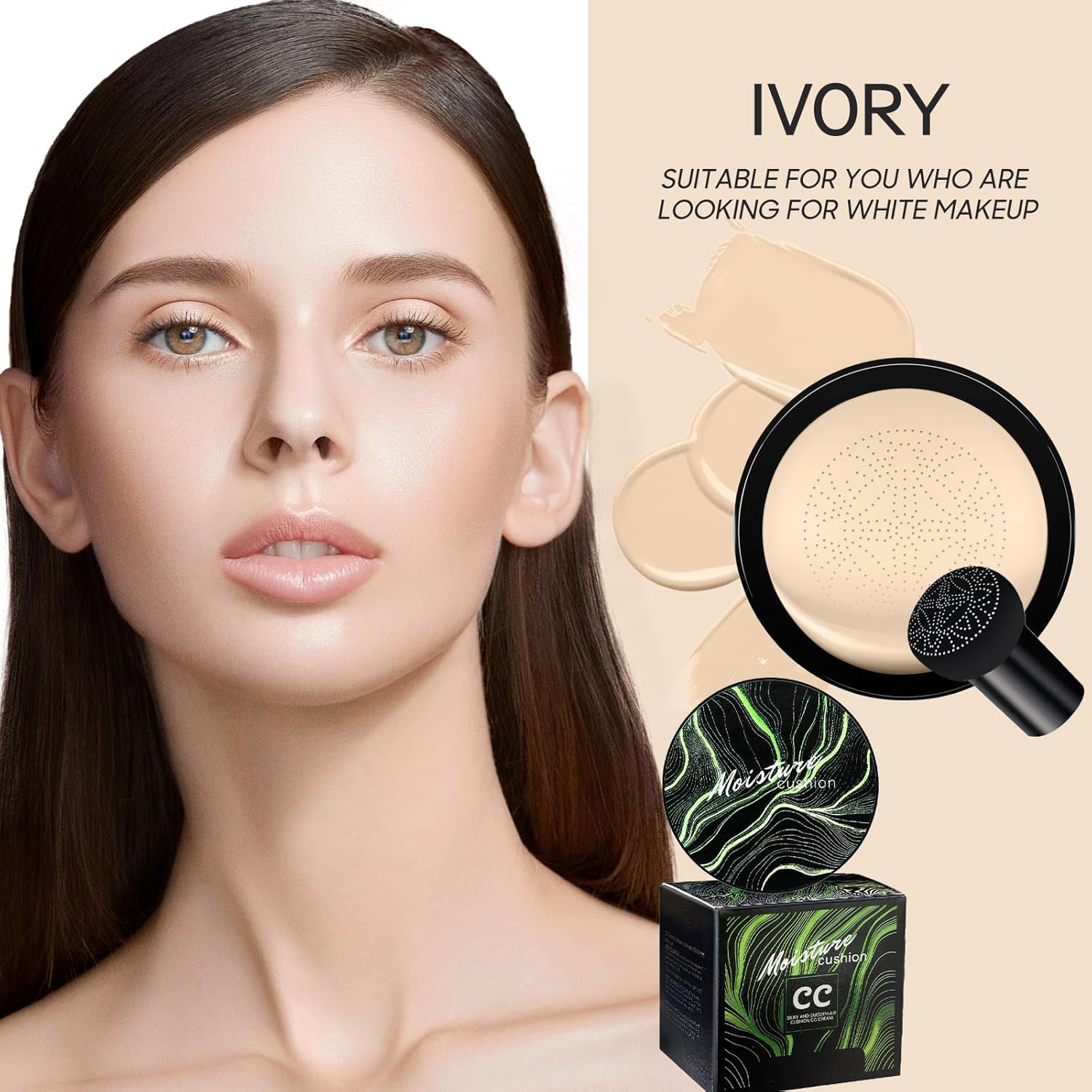 Ursoulney éponge champignon humide; application fluide et peau respirante.