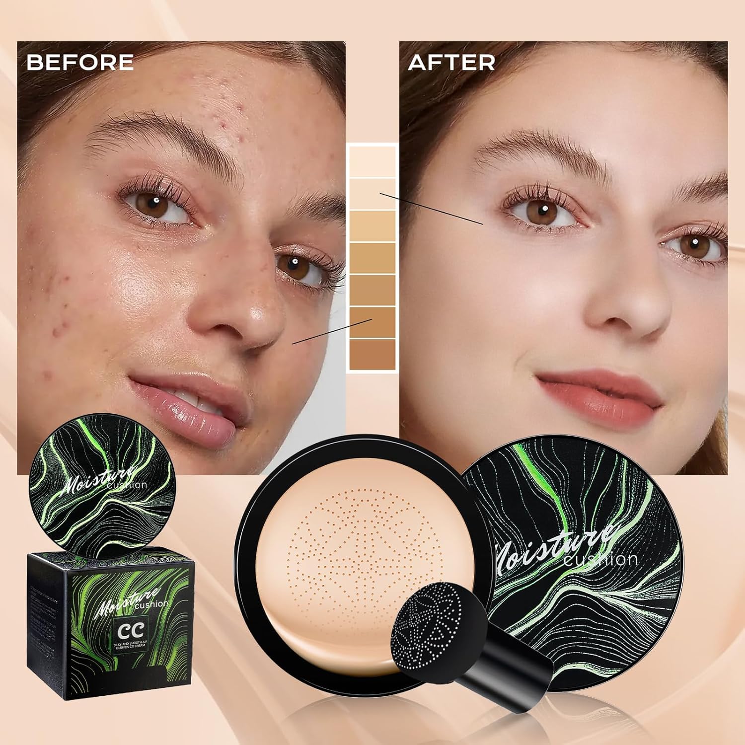 Ursoulney crème BB hydrate et régule le sébum; fini frais.