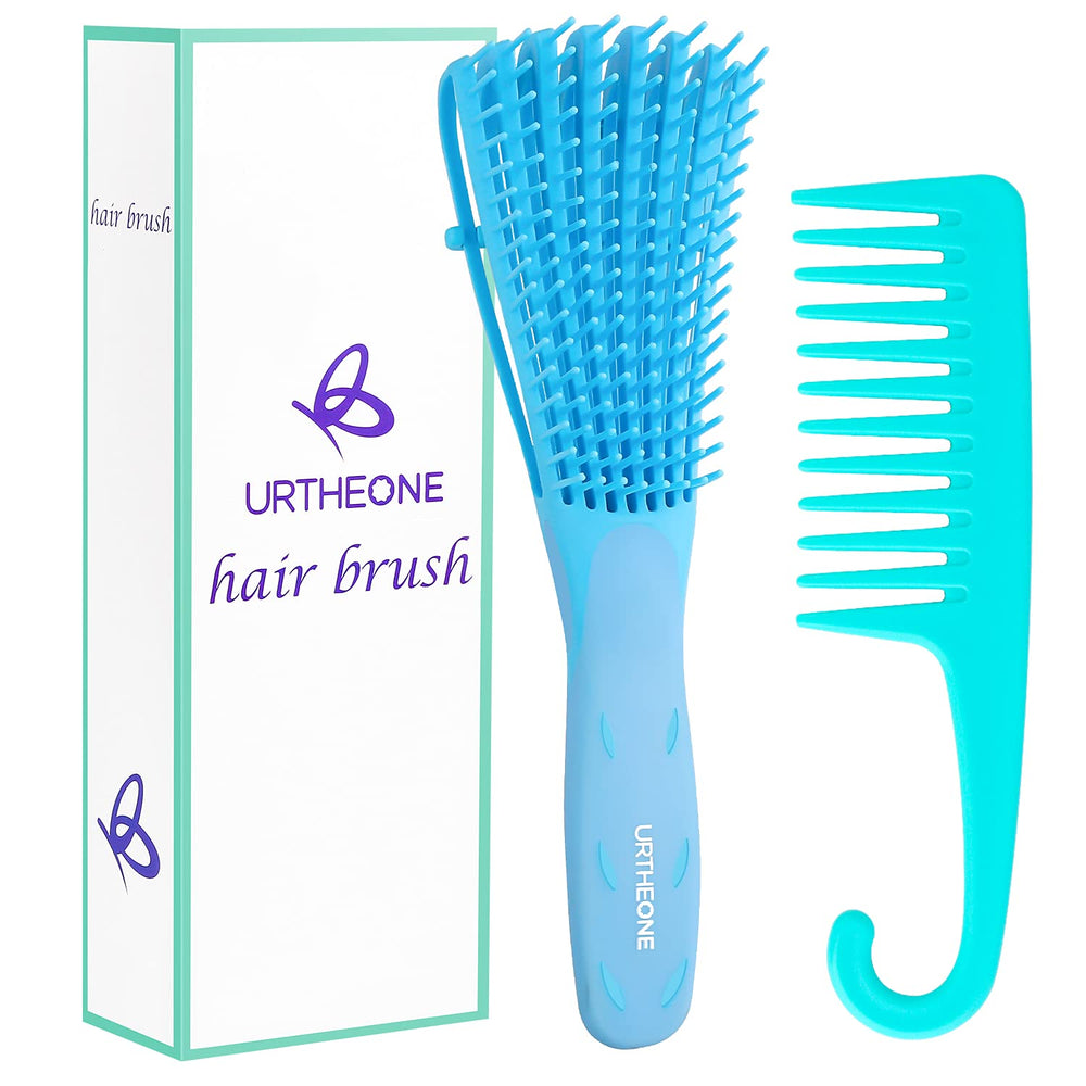 Brosse URTHEONE démêlante pour cheveux mouillés, démêle en douceur.